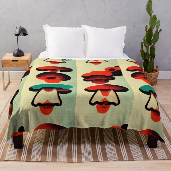 Item preview, Retro colors and shapes vintage colorful pattern designed and sold by HappyTrippy.