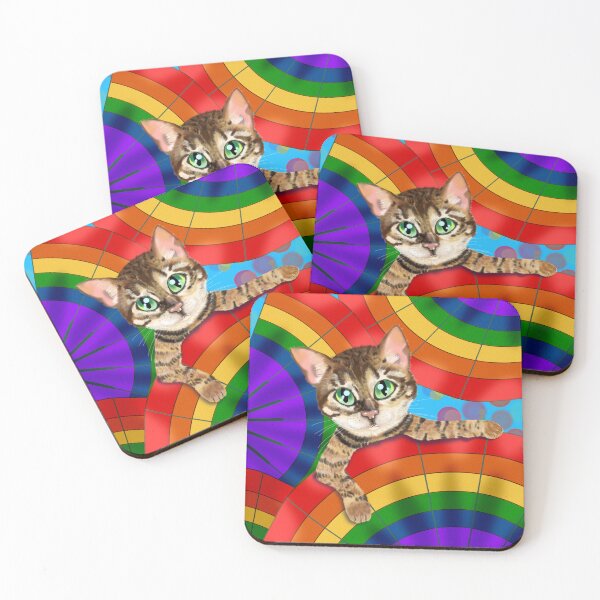 Item preview, Cat with fan designed and sold by Dancesevillanas.