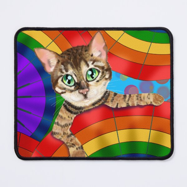 Item preview, Cat with fan designed and sold by Dancesevillanas.