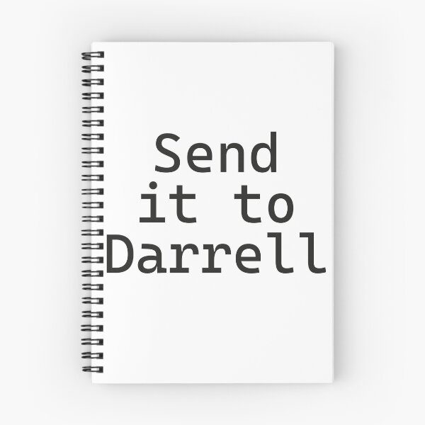 Item preview, Send it to Darrell, Funny Saying, Daryl Team designed and sold by RedArtsDesign.
