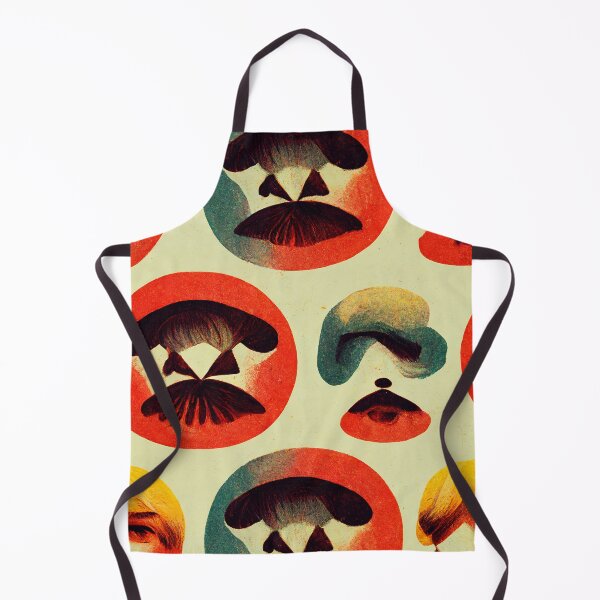 Item preview, Retro colors and shapes vintage colorful pattern designed and sold by HappyTrippy.