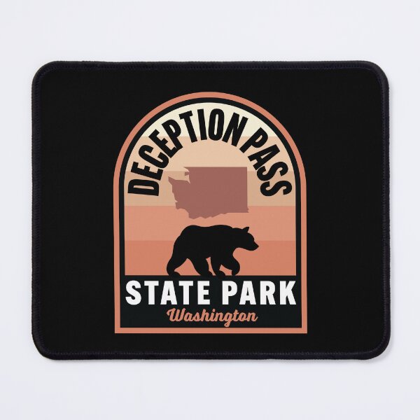 Item preview, Deception Pass State Park WA Bear designed and sold by HalpinDesign.