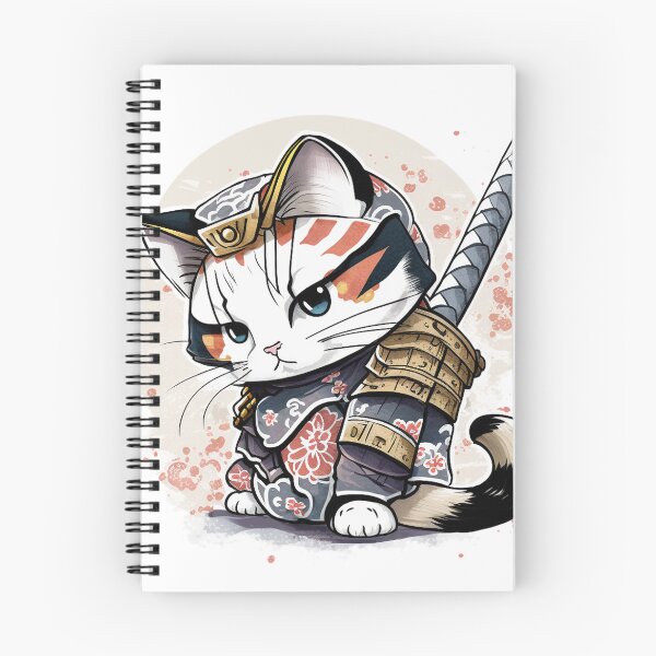Item preview, Samurai Cat designed and sold by inspireartistry ⭐⭐⭐⭐⭐.