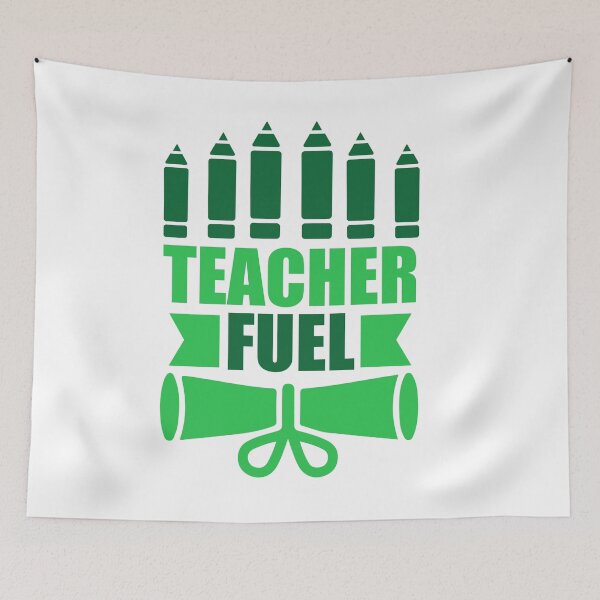 Item preview, TEACHER FUEL designed and sold by SticerOcean.