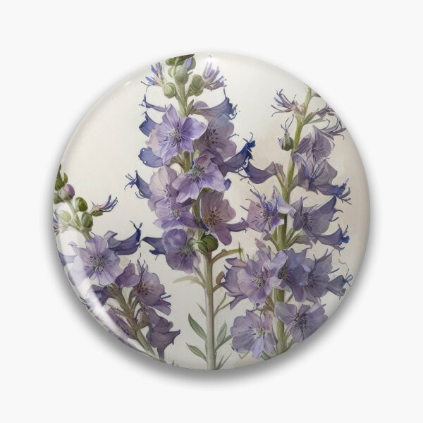 Item preview, Larkspur Flowers  designed and sold by Vanover Designs.