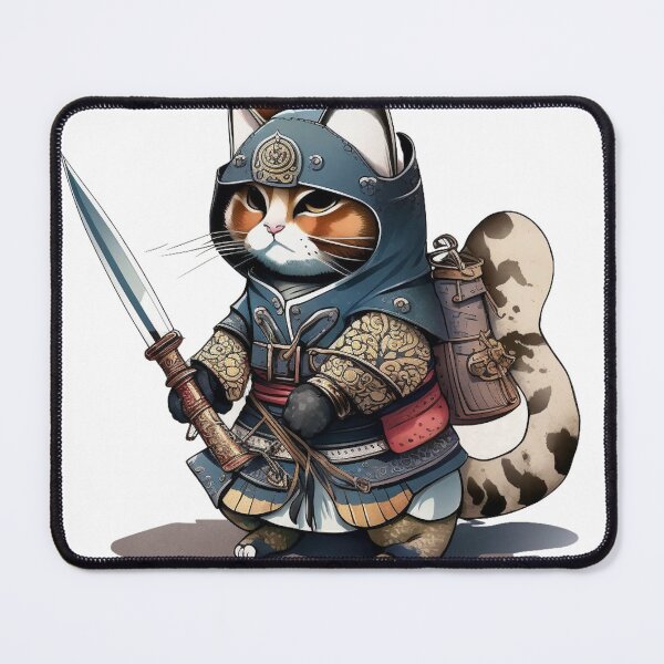 Item preview, Ninja Samurai Cat designed and sold by inspireartistry ⭐⭐⭐⭐⭐.