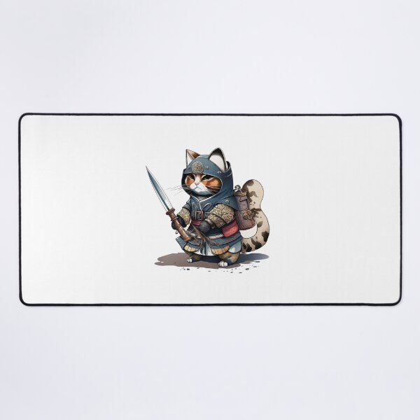 Item preview, Ninja Samurai Cat designed and sold by inspireartistry ⭐⭐⭐⭐⭐.