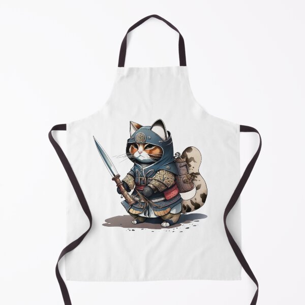 Item preview, Ninja Samurai Cat designed and sold by inspireartistry ⭐⭐⭐⭐⭐.