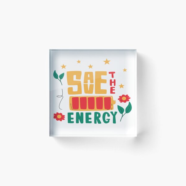 Item preview, Save the energy  designed and sold by fattim3.