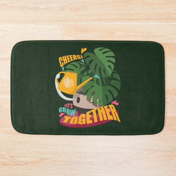 Item preview, Let's Grow Together. Cheers! Monstera deliciosa. Plant Parenthood. designed and sold by plentyplantee.