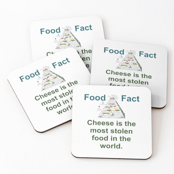 Item preview, Cheese Is The Most Stolen Food - Food Fact designed and sold by CrankyOldDude.