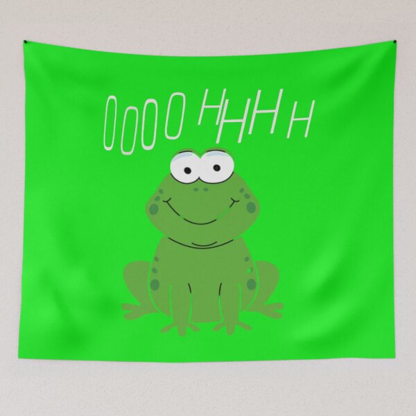 Item preview, the Frog OH - Funny designed and sold by nicedesign01.