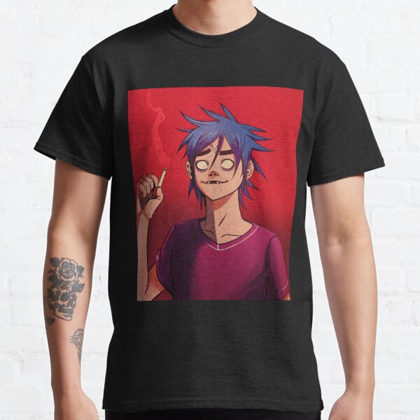 2D Cigarrette - Art by justonegekko. T-shirt classique