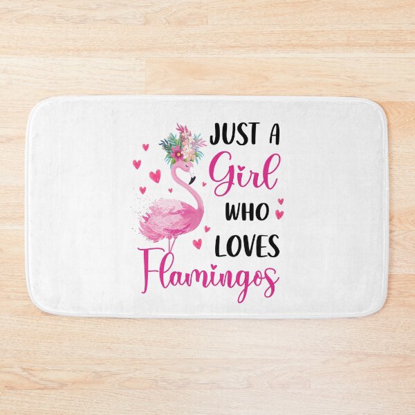 Item preview, Just A Girl Who Loves Flamingo designed and sold by SunsetGloww.
