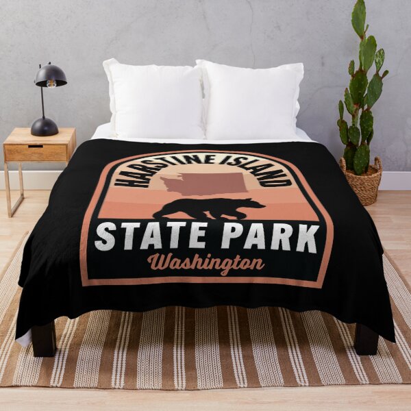 Item preview, Harstine Island State Park WA Bear designed and sold by HalpinDesign.