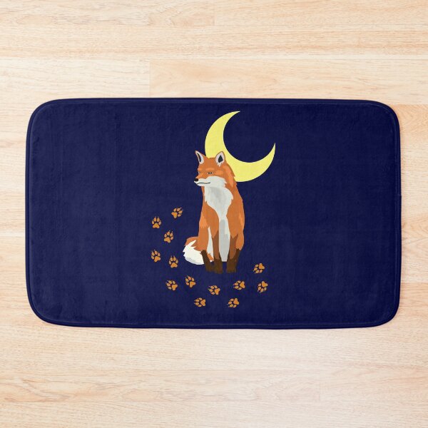 Item preview, Wild Fox & Paw Beneath A Moon Wildlife T-Shirt & Gifts For Fox Lover designed and sold by Kenny789.