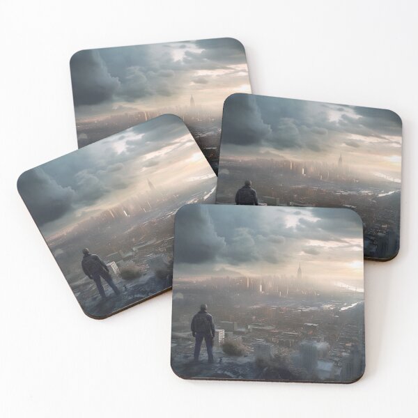 Item preview, Witness the Desolate Post-Apocalyptic New York City in 2100 designed and sold by CreationP.