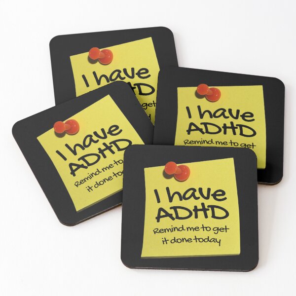 Item preview, Funny ADHD QUOTE - I have ADHD Remind me to get it done today - Attention Deficit HyperActive Disorder | Neurodiversity | Neurodivergent | Neurodiverse designed and sold by MJDezigns.