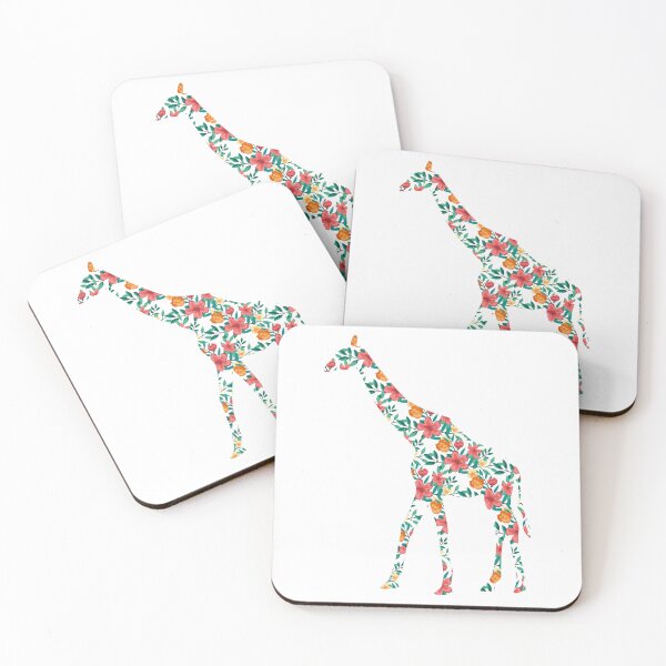 Item preview, Floral Giraffe designed and sold by SunsetGloww.