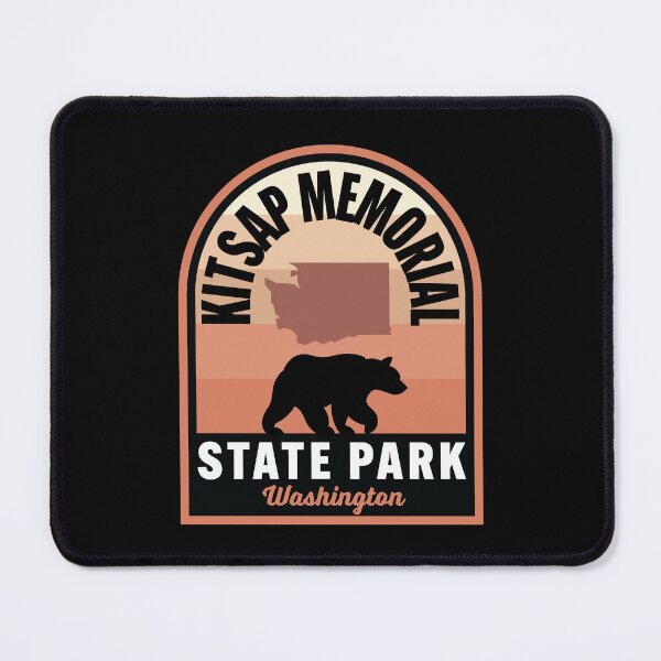 Item preview, Kitsap Memorial State Park WA Bear designed and sold by HalpinDesign.