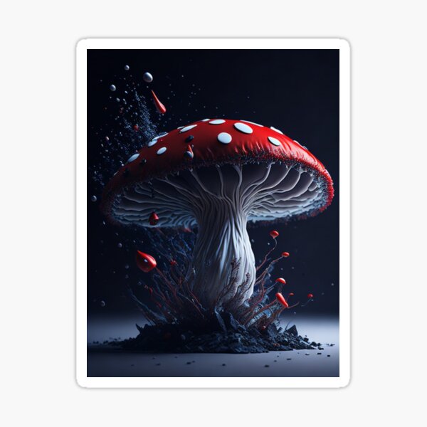 Mushroom #91 Part of the Mushroom Collection Sticker