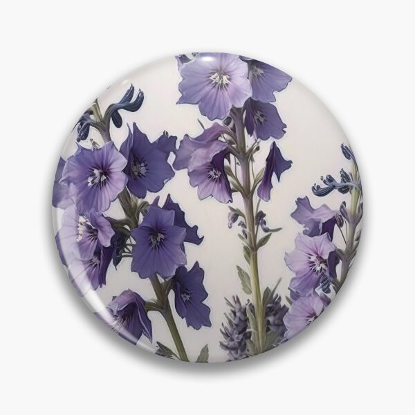 Item preview, Larkspur Flowers  designed and sold by Vanover Designs.