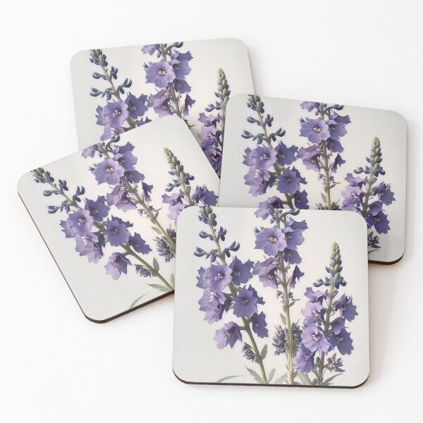Item preview, Larkspur Flowers  designed and sold by Vanover Designs.