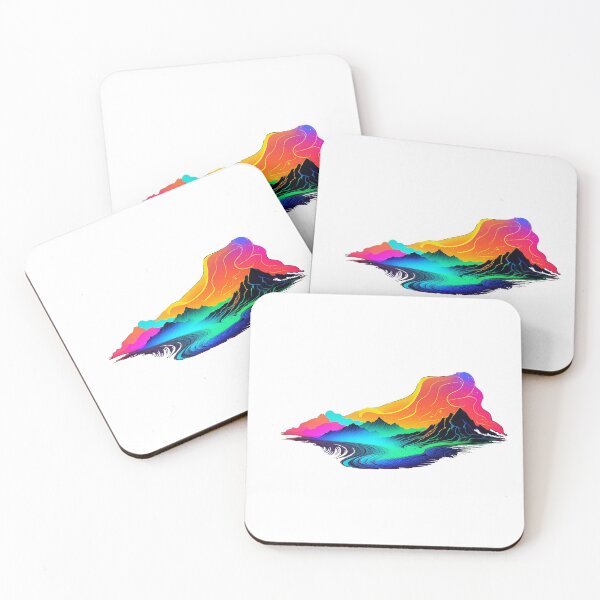 Item preview, Neon Montain Road designed and sold by zzibel.