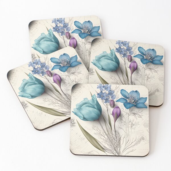 Item preview, Flower Blueprint designed and sold by Disruptive Art.
