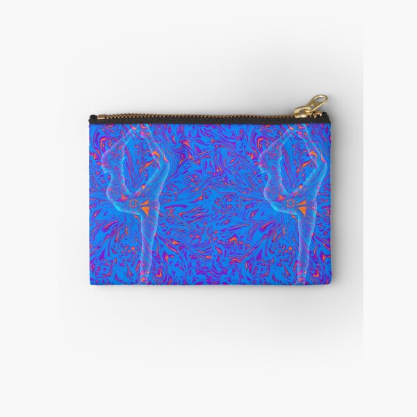 Item preview, Natarajasana in Blue designed and sold by JenConArt.