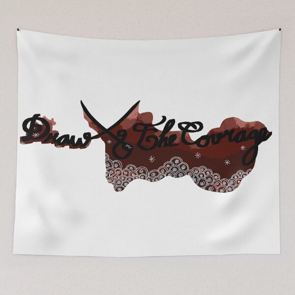 Item preview, Draw The Courage designed and sold by Mine-Mine.