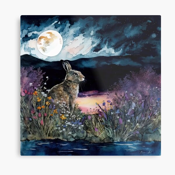 Item preview, Golden Valley Hare 02 designed and sold by artgoldenvalley.