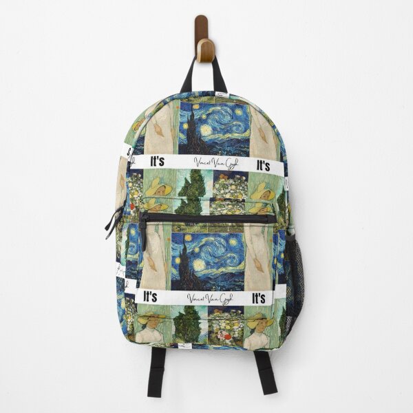Unisex Fabric Backpack - Van Gogh - Almond Blossom – The Van Gogh Store