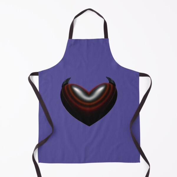 Item preview, Futuristic Heart with horns designed and sold by Digiheart.