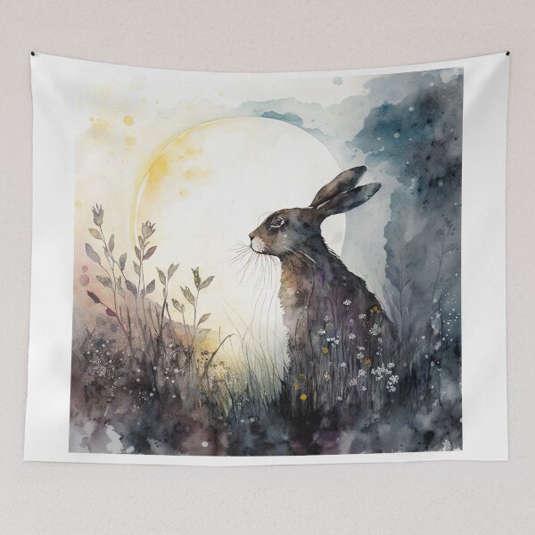 Item preview, Golden Valley Hares 03 designed and sold by artgoldenvalley.