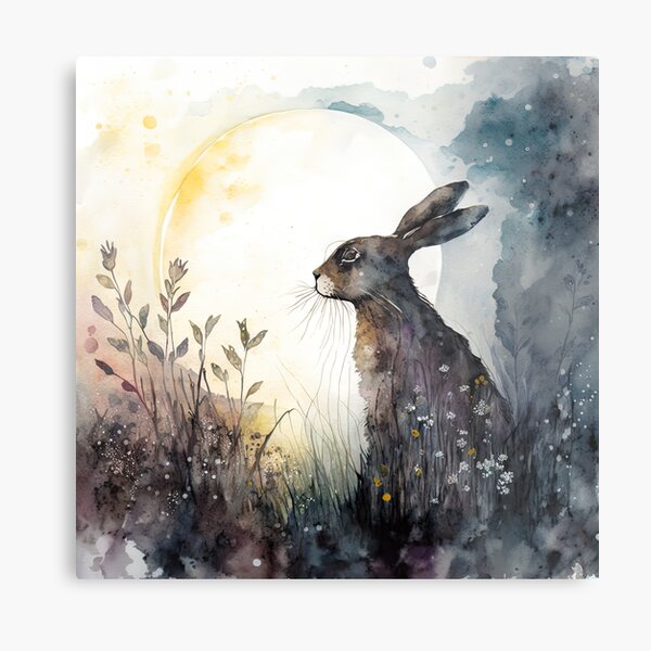 Item preview, Golden Valley Hares 03 designed and sold by artgoldenvalley.