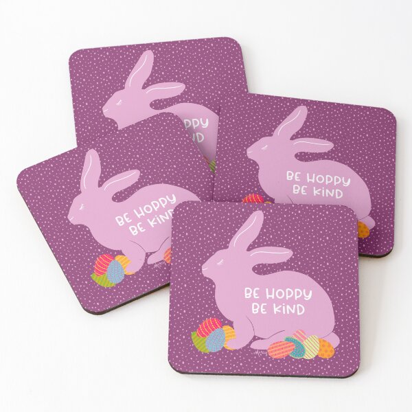 Item preview, Easter Bunny — Be Hoppy Be Kind designed and sold by MarcyBrennanArt.