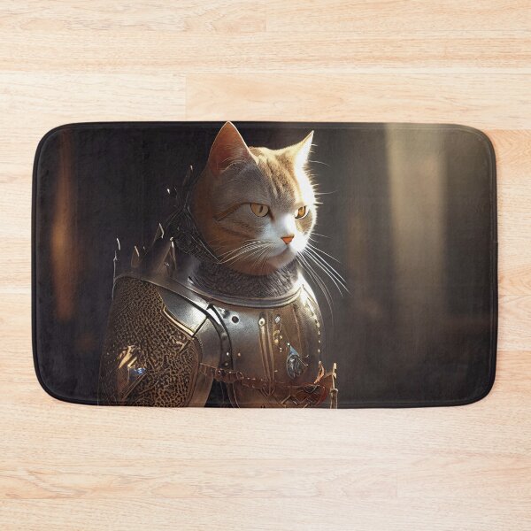 Item preview, Knight: American Short Hair designed and sold by ArmouredPaws.