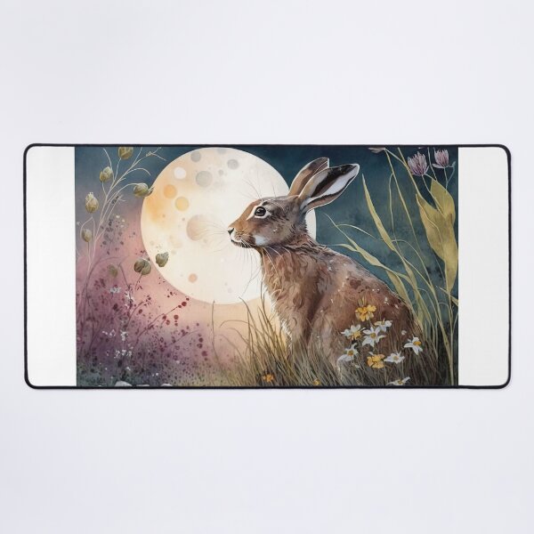 Item preview, Golden Valley Hares 04 designed and sold by artgoldenvalley.