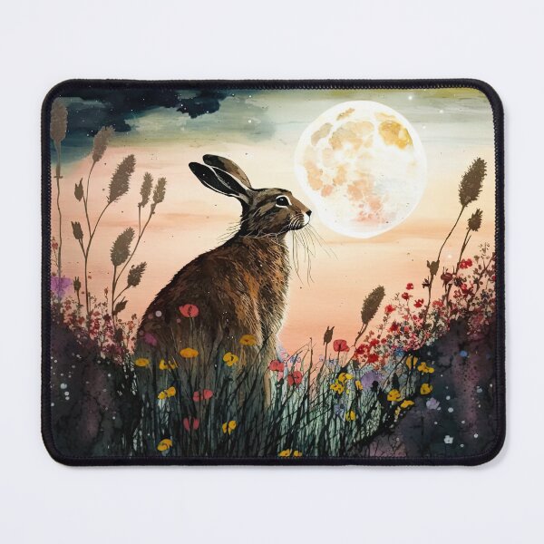 Item preview, Golden Valley Hares 05 designed and sold by artgoldenvalley.
