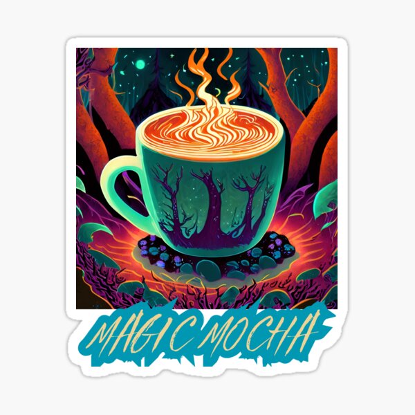 Magic Mocha Sticker