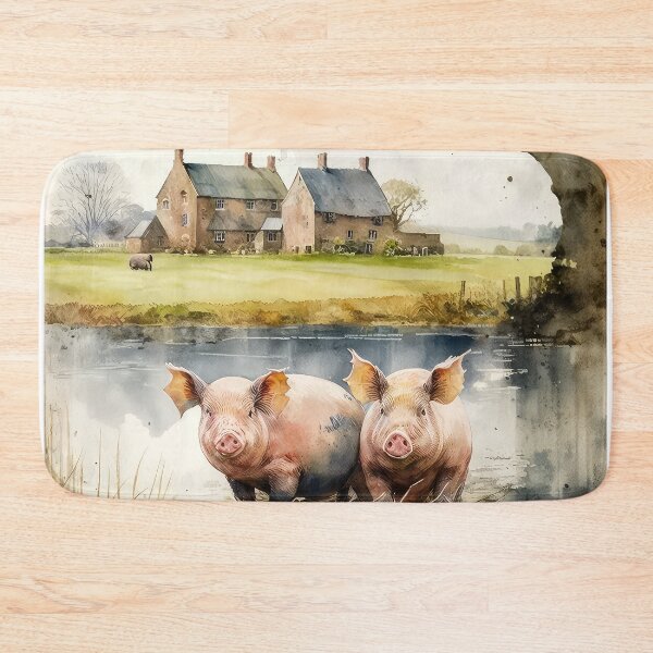 Item preview, Piggy Prints 01 designed and sold by artgoldenvalley.