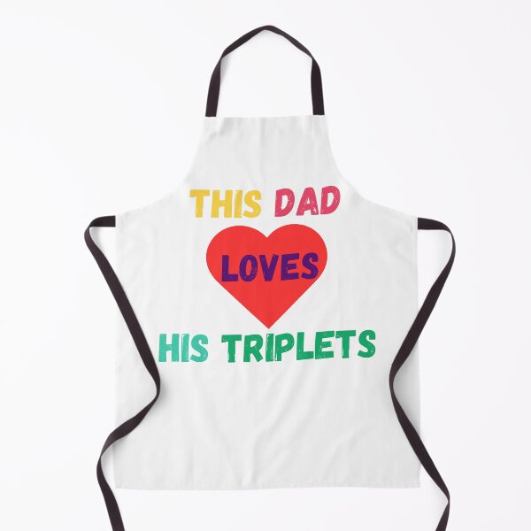 Item preview, This Dad Loves His Triplets designed and sold by Delnet ⭐⭐⭐⭐⭐.