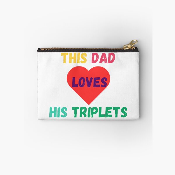Item preview, This Dad Loves His Triplets designed and sold by Delnet ⭐⭐⭐⭐⭐.