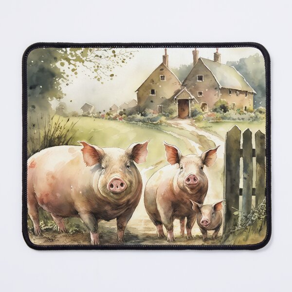 Item preview, Piggy Prints 02 designed and sold by artgoldenvalley.