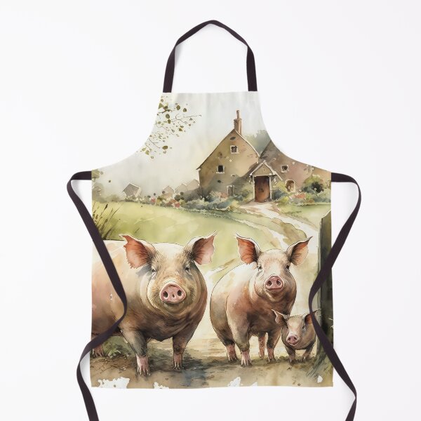 Item preview, Piggy Prints 02 designed and sold by artgoldenvalley.