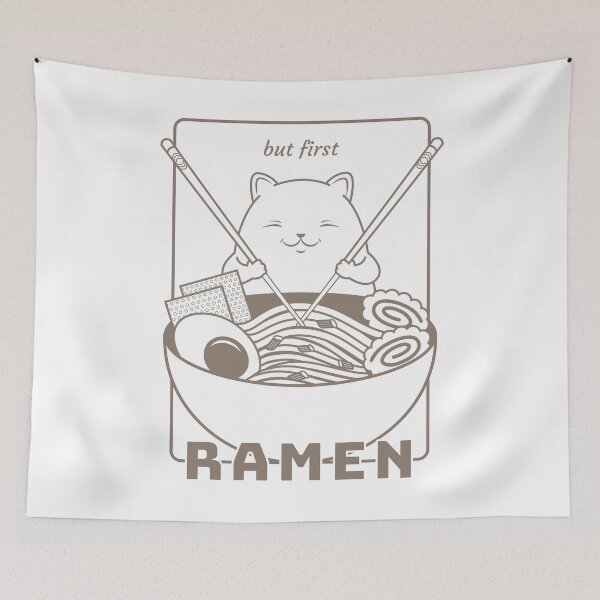 Item preview, But first, ramen designed and sold by nikipalinkas.