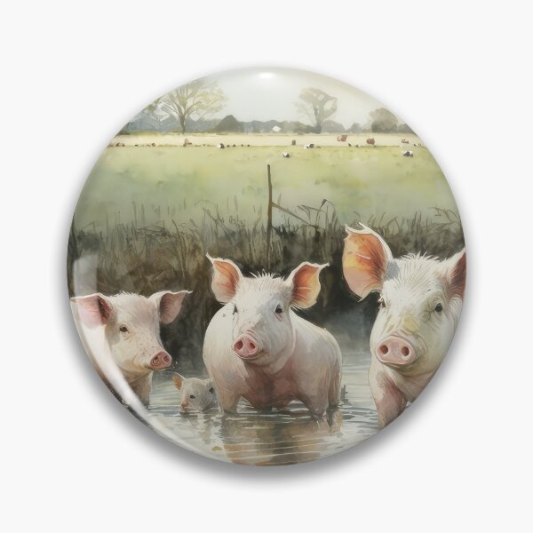 Item preview, Piggy Prints 03 designed and sold by artgoldenvalley.