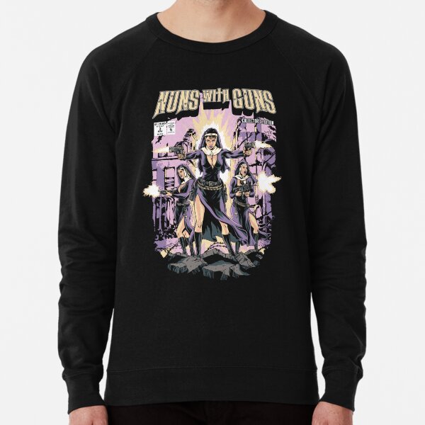 Item preview, Funny Nuns With Guns T-Shirt designed and sold by larsonmack.