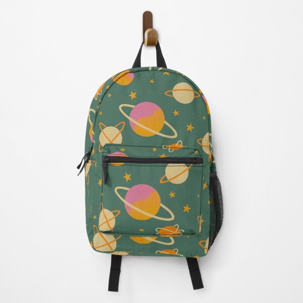 Item preview, Scientific Illustration Pattern: Vintage Green Sky With Planets and Stars designed and sold by Danvrie.
